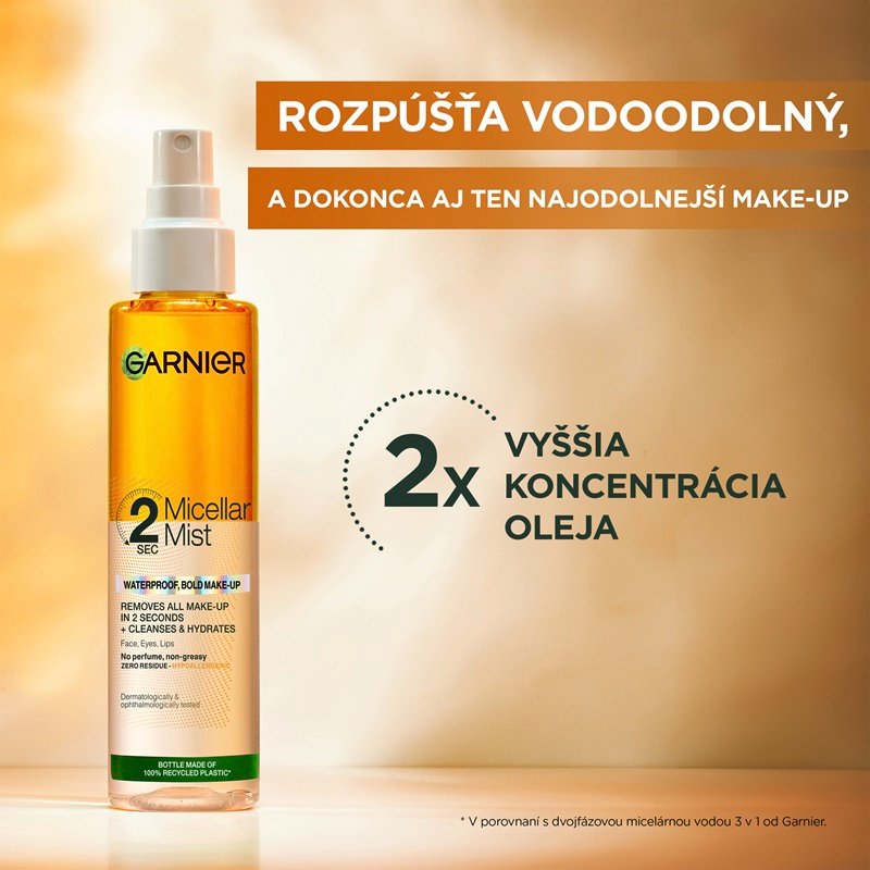 Garnier dvojsekundová micelárna hmla, 150 ml - 8